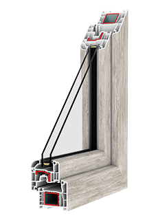 Profilo infisso PVC - esinfissi Jesi